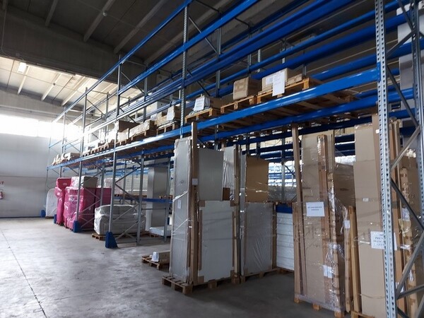 1#6315 Scaffalature industriali e transpallet manuale in vendita - foto 2