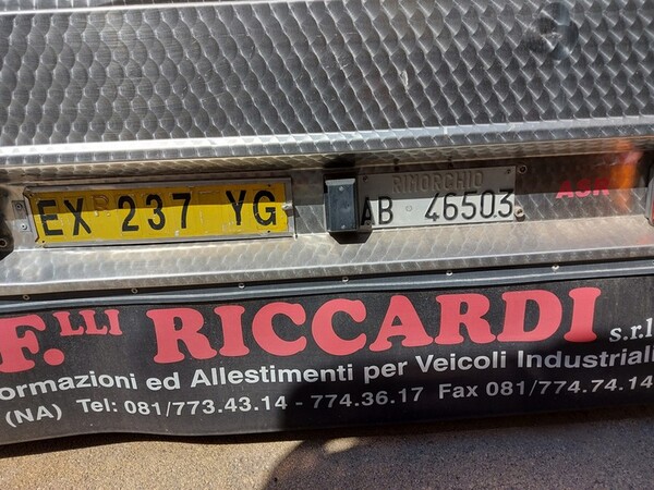 7#6324 Autocarro Volvo 500 e rimorchio Iveco isotermico in vendita - foto 17