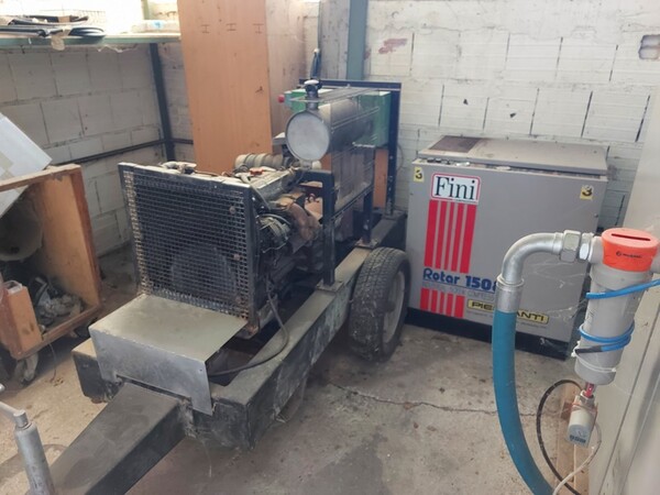 1#6329 Macchinari per falegnameria e Autocarro Fiat in vendita - foto 86