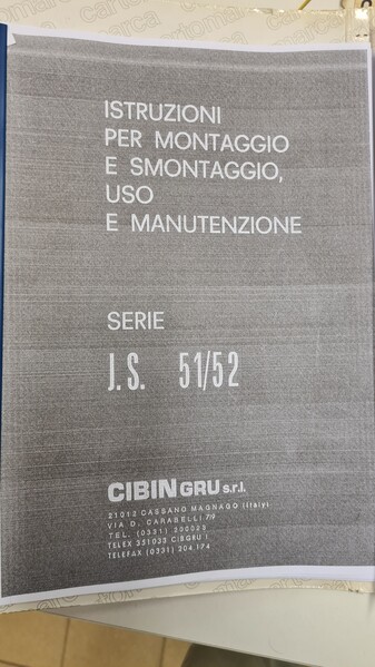 2#6336 Gru a torre Cibin in vendita - foto 8