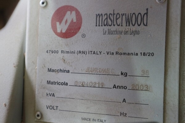 11#6340 Sega multilame Gabbiani e bedanatrice CNC Masterwod in vendita - foto 27