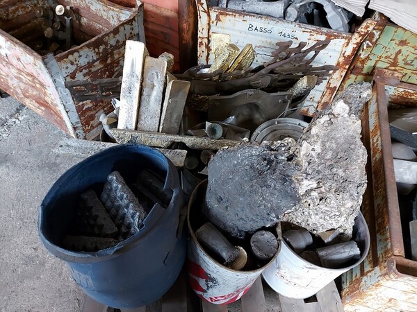 1#6341 Metalli grezzi e materie prime di consumo per fonderia in vendita - foto 24