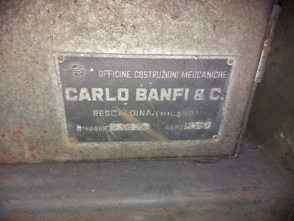 7#6341 Sabbiatrice Carlo Banfi e scaffaltura in vendita - foto 5