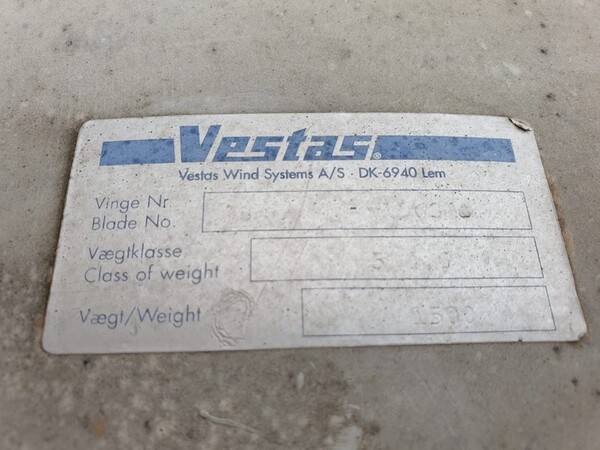 1#6354 Componenti di pala eolica Vestas V47 da 660 kW ac in vendita - foto 22
