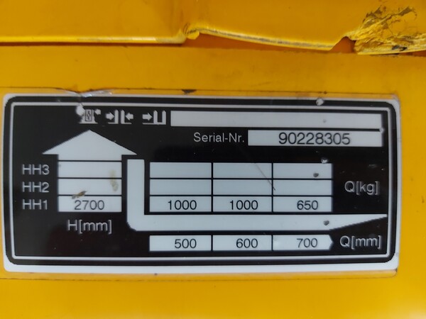 6#6357 Elevatore elettrico e transpallet elettrico Jungheinrich in vendita - foto 3