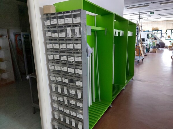9#6357 Scaffalature e attrezzatura magazzino in vendita - foto 156