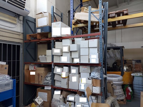 5#6393 Scaffalatura con soppalco Metalsistem in vendita - foto 3