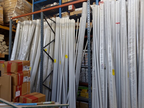 5#6393 Scaffalatura con soppalco Metalsistem in vendita - foto 4