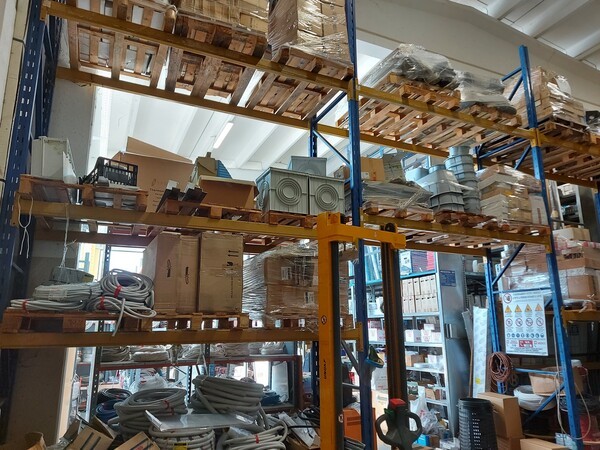 5#6393 Scaffalatura con soppalco Metalsistem in vendita - foto 7