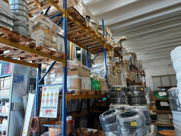 5#6393 Scaffalatura con soppalco Metalsistem in vendita - foto 8
