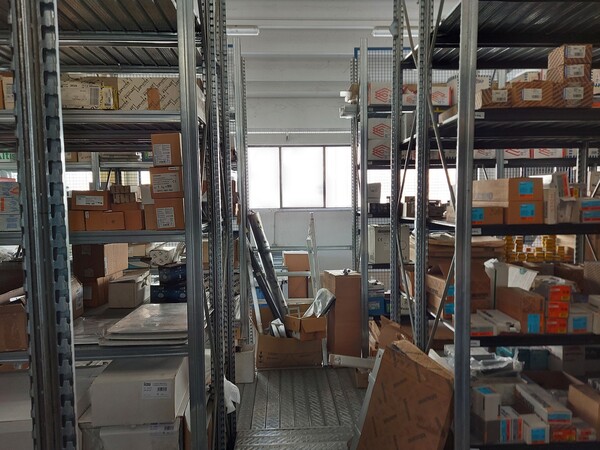 5#6393 Scaffalatura con soppalco Metalsistem in vendita - foto 22