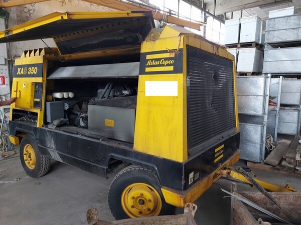 10#6400 Compressore Atlas Copco XAS350DD in vendita - foto 10