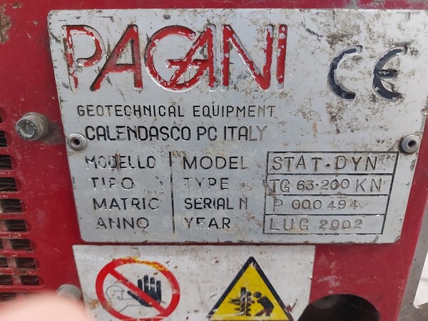 20#6400 Penetrometro Pagani Stat-Dyn in vendita - foto 4