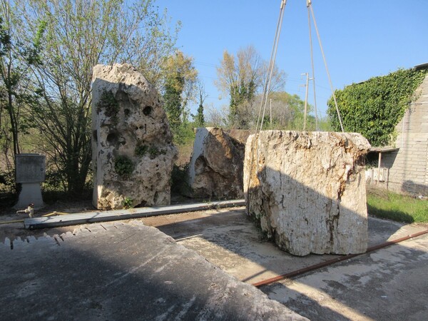 12#6423 Blocchi di marmo travertino in vendita - foto 4