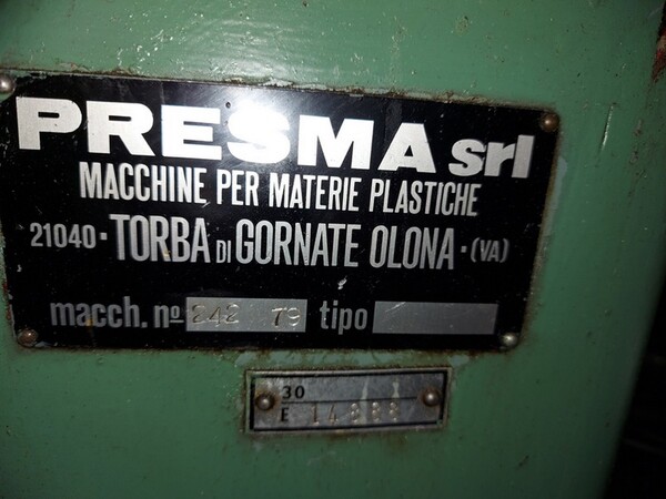 5#6439 Pressa per stampaggio a iniezione Presma in vendita - foto 2