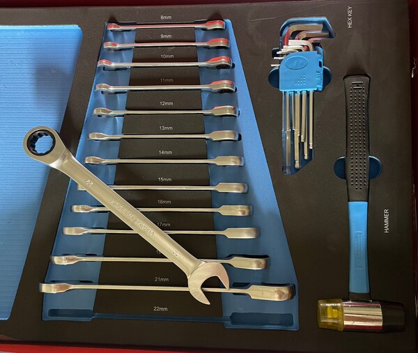 31#6449 N. 1 carrello portautensili Germany Tools in vendita - foto 5