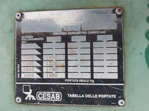 13#6453 Carrello elevatore Cesab ECO/KD 200 in vendita - foto 4