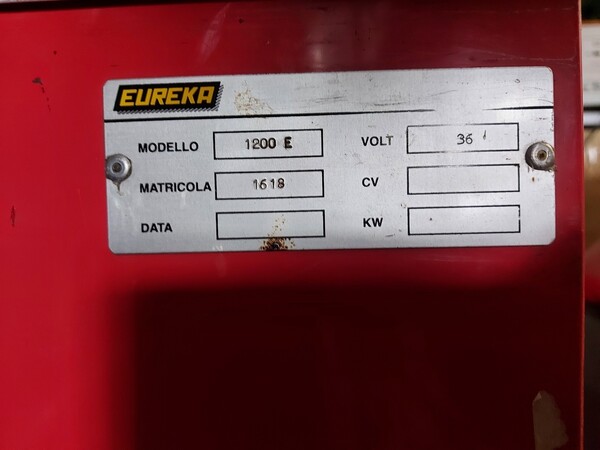 3#6453 Spazzapavimenti Eureka e lavapavimenti Portotecnica in vendita - foto 7