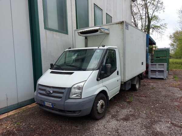 8#6453 Furgone Ford transit con cella frigo in vendita - foto 1