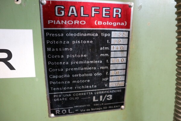 12#6455 Macchine ed attrezzature da officina in vendita - foto 6