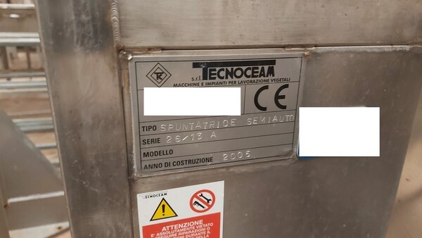 13#6465 Linea lavorazione Tecnoceam in vendita - foto 3