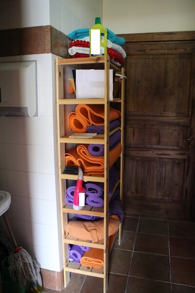 4#6469 Cuscini Bolster Yogamaster e Lettini in plastica in vendita - foto 6