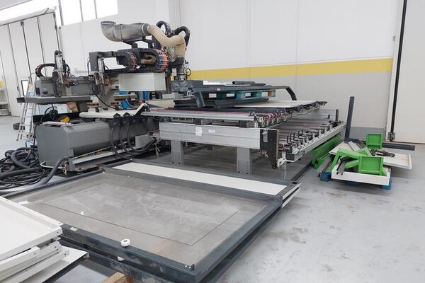 1#6475 Multicentro di lavoro CNC Biesse Uniline 3200 in vendita - foto 1