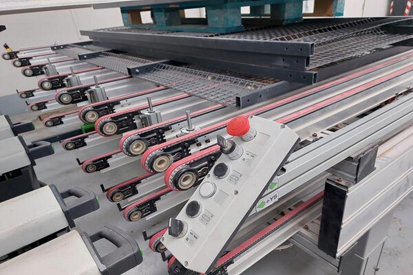 1#6475 Multicentro di lavoro CNC Biesse Uniline 3200 in vendita - foto 2