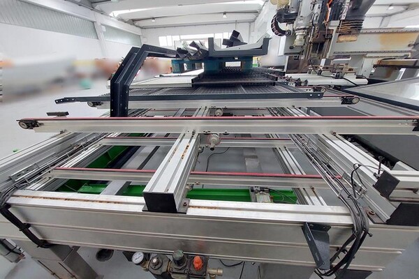 1#6475 Multicentro di lavoro CNC Biesse Uniline 3200 in vendita - foto 7