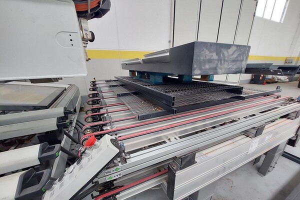 1#6475 Multicentro di lavoro CNC Biesse Uniline 3200 in vendita - foto 14