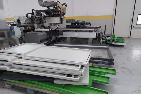 1#6475 Multicentro di lavoro CNC Biesse Uniline 3200 in vendita - foto 19