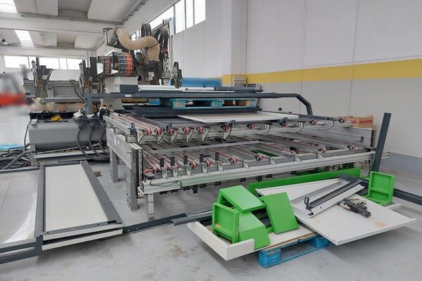 1#6475 Multicentro di lavoro CNC Biesse Uniline 3200 in vendita - foto 20