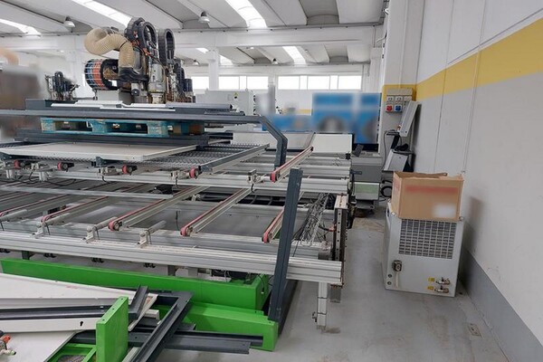 1#6475 Multicentro di lavoro CNC Biesse Uniline 3200 in vendita - foto 21