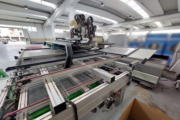 1#6475 Multicentro di lavoro CNC Biesse Uniline 3200 in vendita - foto 22