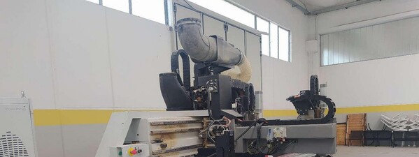 1#6475 Multicentro di lavoro CNC Biesse Uniline 3200 in vendita - foto 31