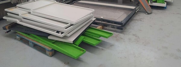 1#6475 Multicentro di lavoro CNC Biesse Uniline 3200 in vendita - foto 35