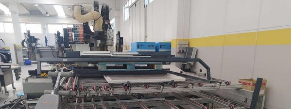 1#6475 Multicentro di lavoro CNC Biesse Uniline 3200 in vendita - foto 36