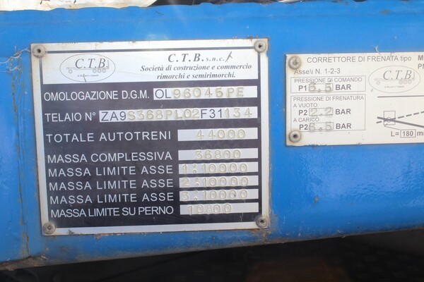 1#6491 Semirimorchio CTB in vendita - foto 4