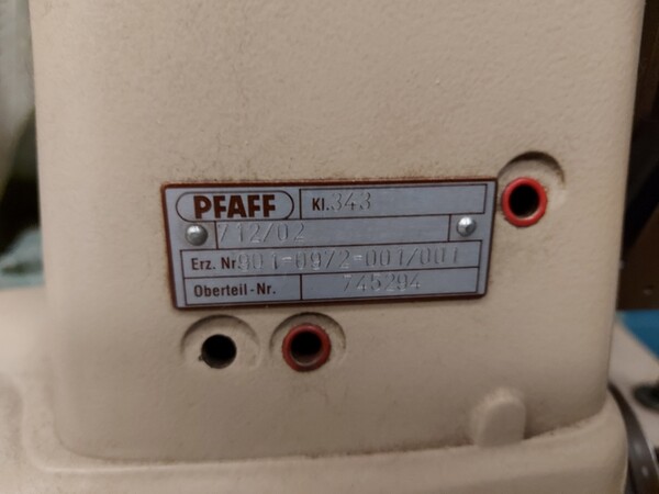 15#6507 Macchine da cucire Pfaff e accessori in vendita - foto 16
