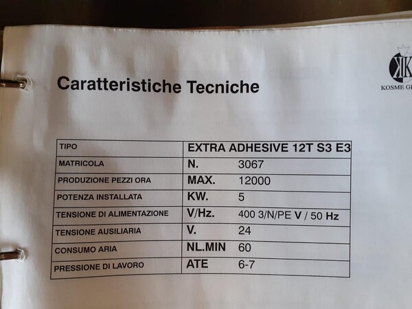 2#6513 Etichettatrice Kosme in vendita - foto 3