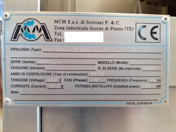 3#6513 Soffiatrice lineare MCM in vendita - foto 2