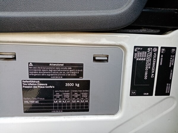1#6521 Autocarro Volkswagen Crafter in vendita - foto 5