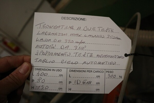 215#6560 Troncatrice Oms/Salvarani in vendita - foto 8