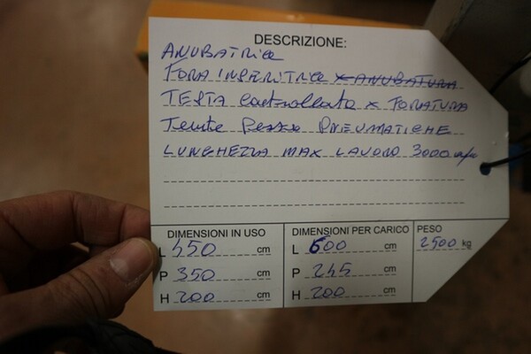 224#6560 Anubatrice foratrice Masterwood in vendita - foto 7