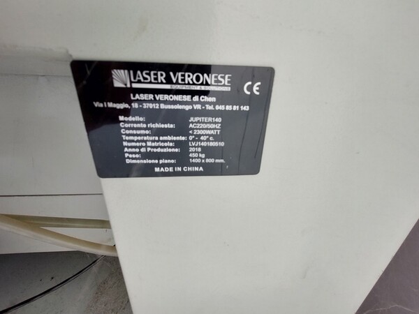 1#6786 Macchina per il taglio laser Laser Veronese in vendita - foto 5