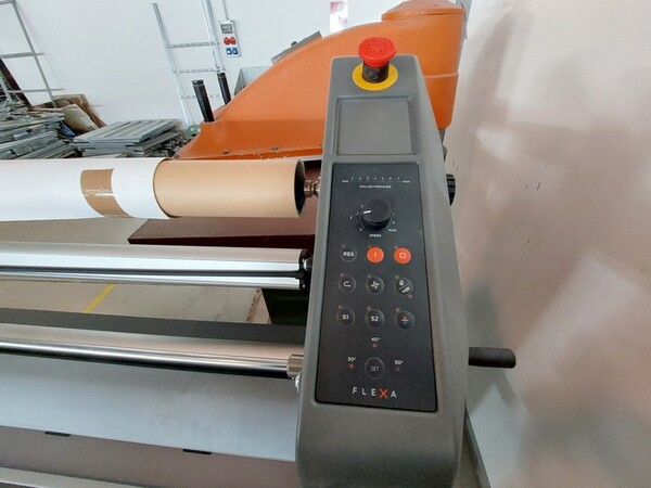 2#6786 Laminatrice bifacciale a rullo riscaldato Flexa in vendita - foto 3