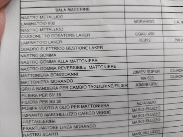 1#6800 Impianto per produzione mattoni e laterizi in vendita - foto 25
