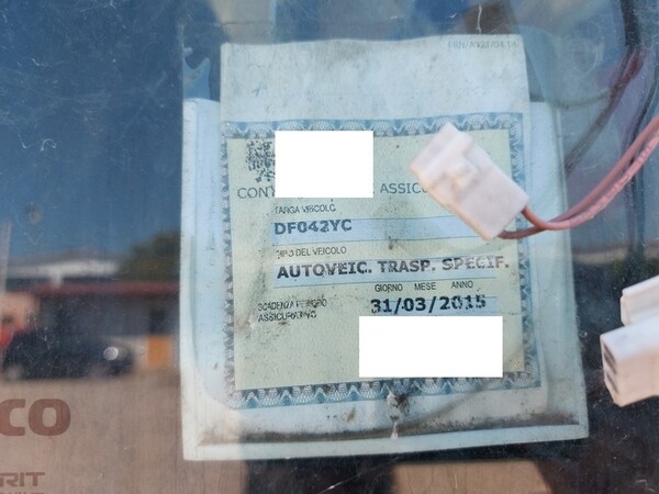 12#6803 Compattatore grande 3 assi Iveco in vendita - foto 2