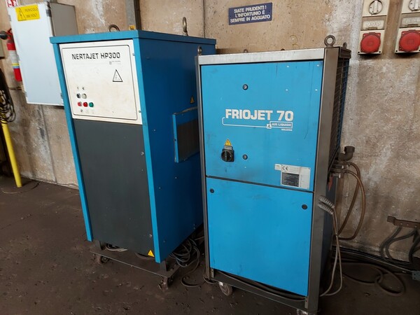 32#6807 Macchina da taglio al plasma completa di generatore e refrigeratore in vendita - foto 3