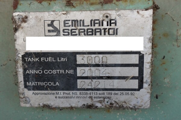 5#6816 Serbatoio per gasolio Emiliana Serbatoi in vendita - foto 2